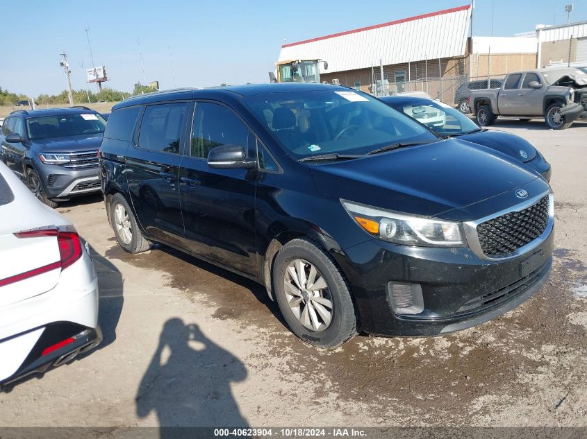 2015 Kia Sedona Lx VIN: KNDMB5C16F6048475 Lot: 40623904