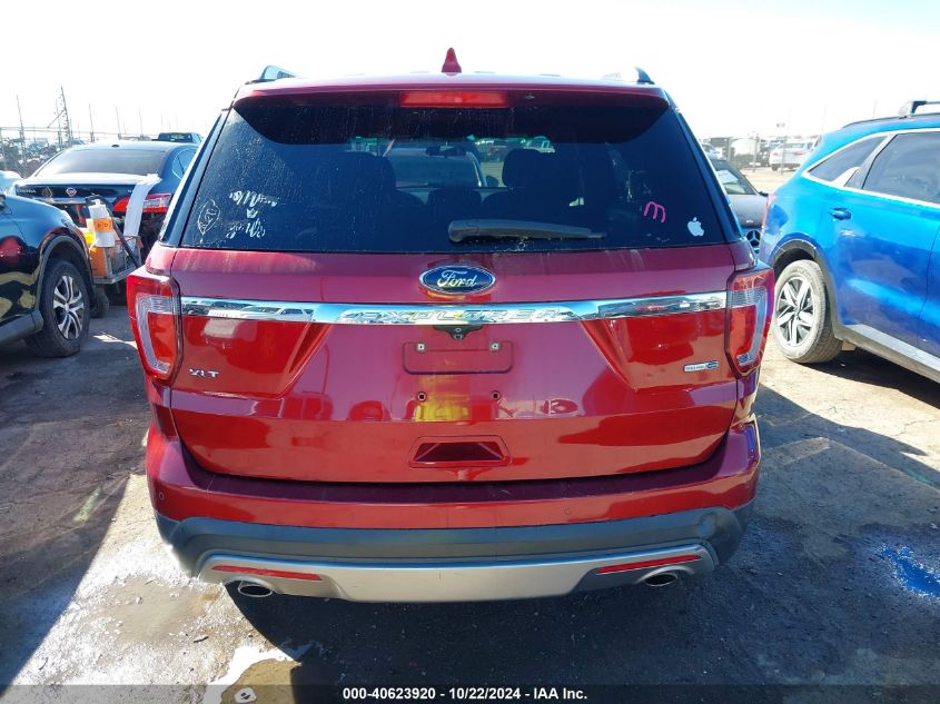 2016 Ford Explorer Xlt VIN: 1FM5K8D85GGB87621 Lot: 40623920