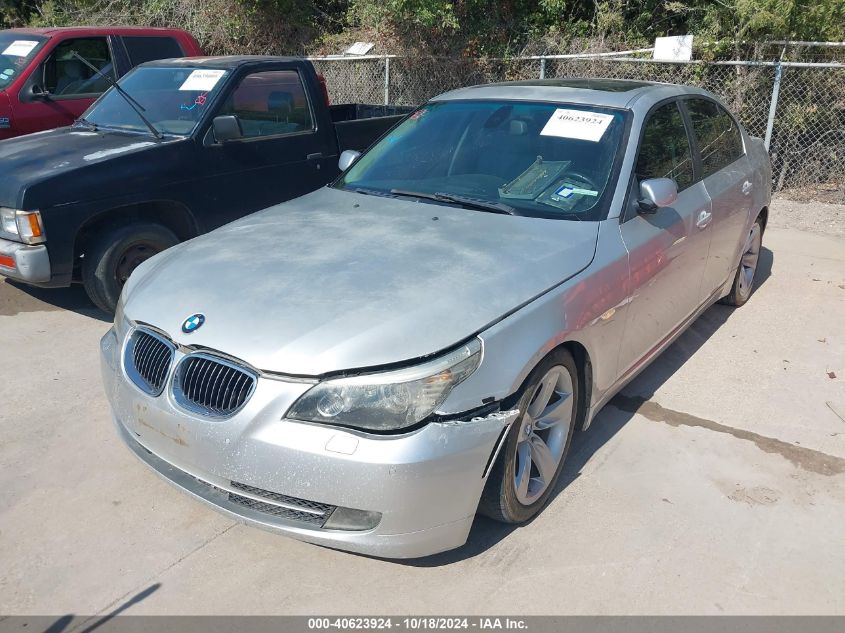 2008 BMW 528I VIN: WBANU53548C110989 Lot: 40623924