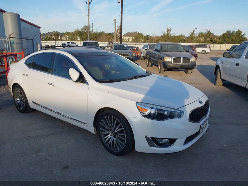 2014 KIA CADENZA PREMIUM - KNALN4D78E5125039