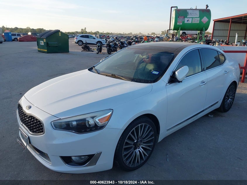 2014 KIA CADENZA PREMIUM - KNALN4D78E5125039