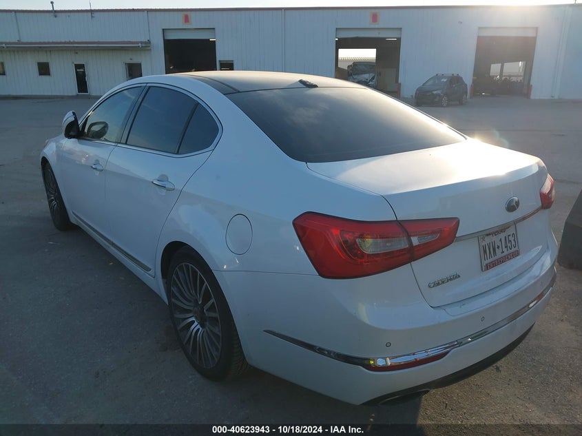 2014 KIA CADENZA PREMIUM - KNALN4D78E5125039