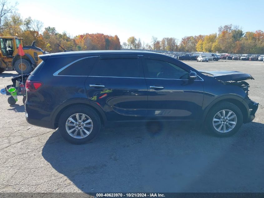 2019 Kia Sorento 2.4L Lx VIN: 5XYPG4A37KG504746 Lot: 40623970