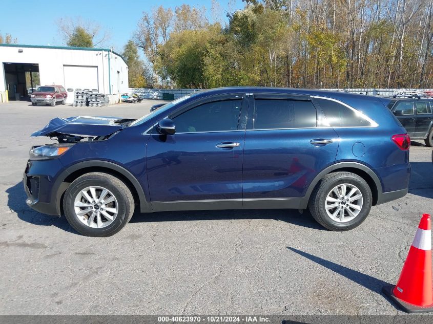 2019 Kia Sorento 2.4L Lx VIN: 5XYPG4A37KG504746 Lot: 40623970