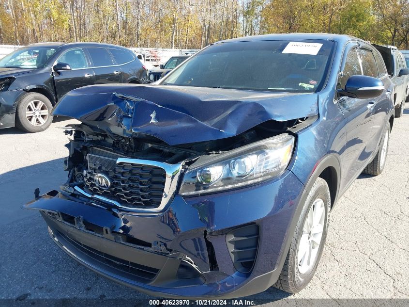 2019 Kia Sorento 2.4L Lx VIN: 5XYPG4A37KG504746 Lot: 40623970