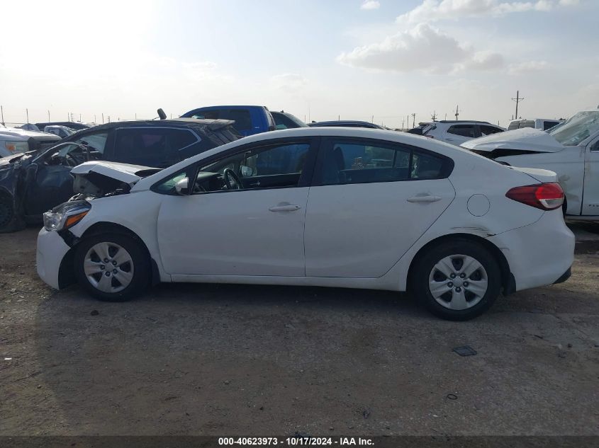 VIN 3KPFK4A70HE012353 2017 KIA Forte, LX no.14