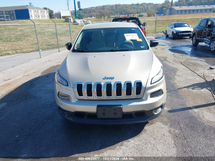 2015 Jeep Cherokee Sport VIN: 1C4PJLAB3FW579052 Lot: 40623977