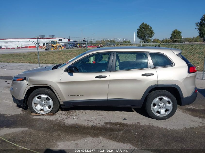 2015 Jeep Cherokee Sport VIN: 1C4PJLAB3FW579052 Lot: 40623977