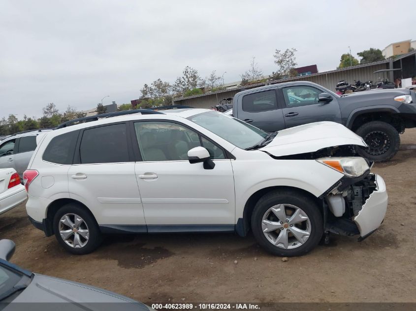 2014 Subaru Forester 2.5I Touring VIN: JF2SJAMC3EH410012 Lot: 40623989