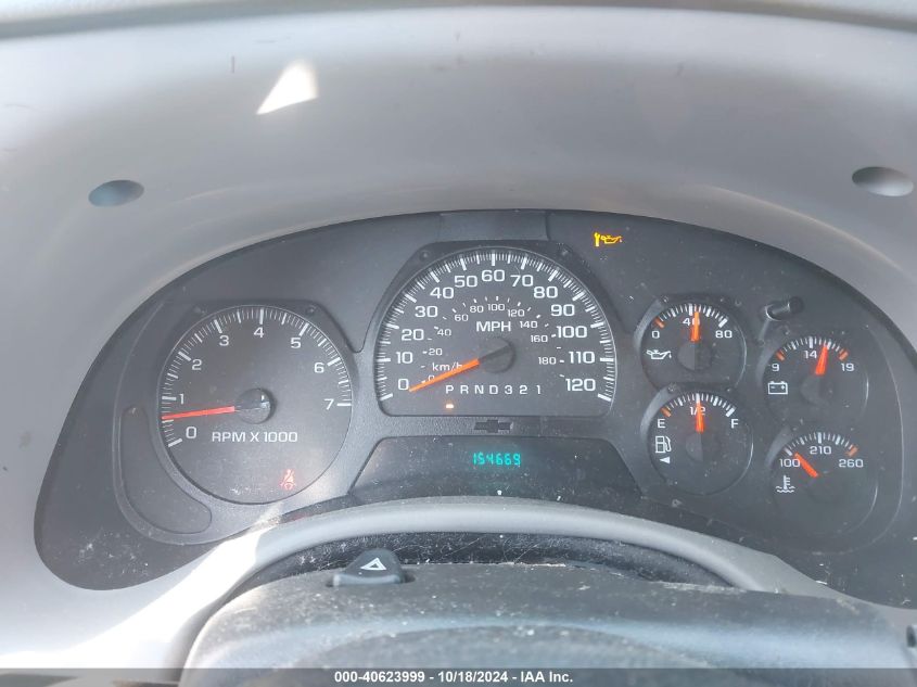 2007 Chevrolet Trailblazer Ls VIN: 1GNDS13S772184924 Lot: 40623999