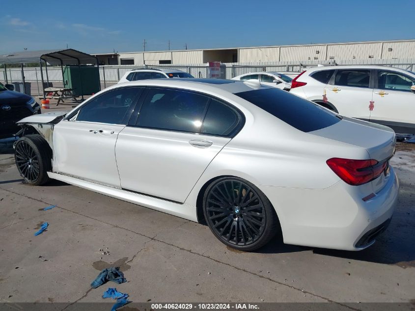 2017 BMW 740I - WBA7E2C33HG741115