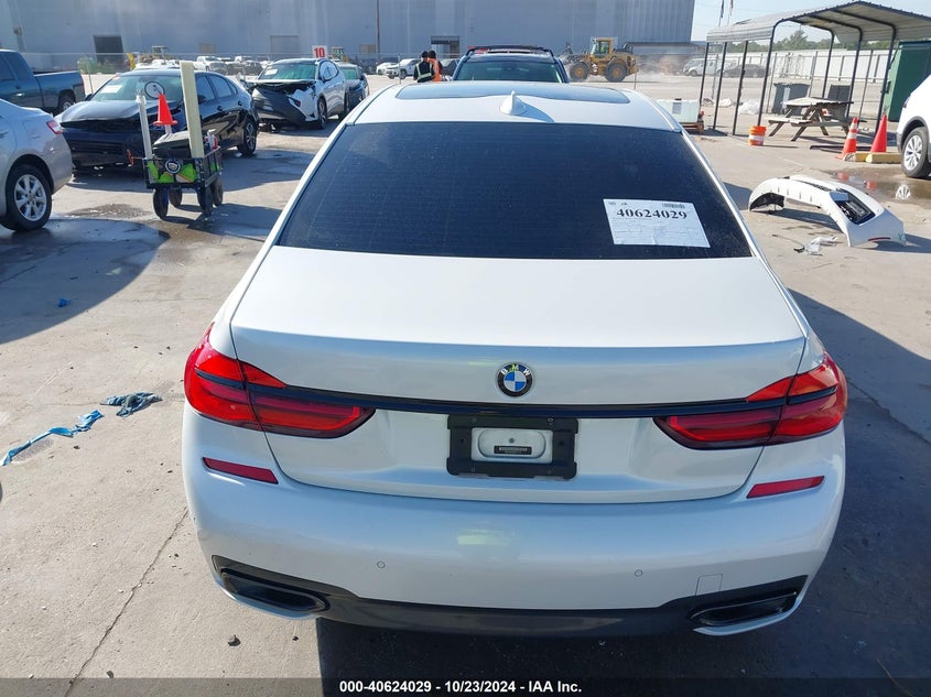 2017 BMW 740I - WBA7E2C33HG741115