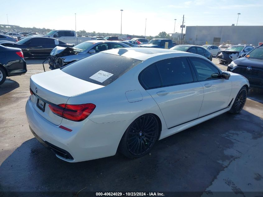 2017 BMW 740I VIN: WBA7E2C33HG741115 Lot: 40624029