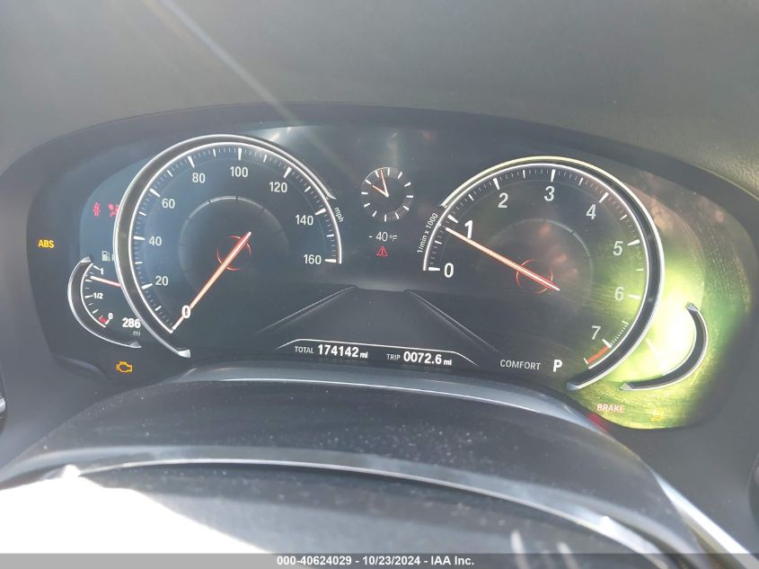 2017 BMW 740I - WBA7E2C33HG741115