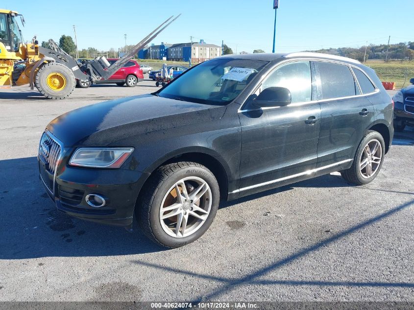 2014 Audi Q5 2.0T Premium VIN: WA1LFAFPXEA007250 Lot: 40624074