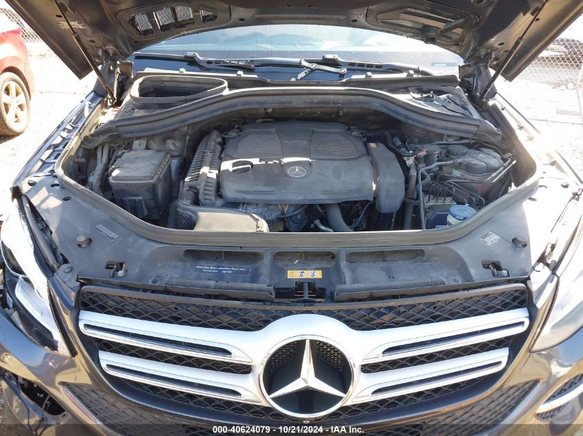 2016 Mercedes-Benz Gle 350 4Matic VIN: 4JGDA5HB7GA737858 Lot: 40624079