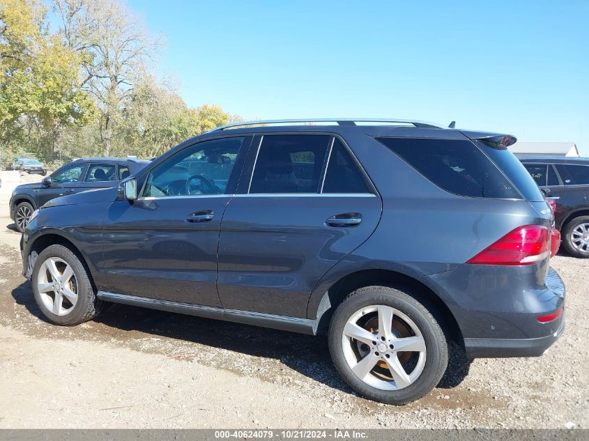 2016 Mercedes-Benz Gle 350 4Matic VIN: 4JGDA5HB7GA737858 Lot: 40624079