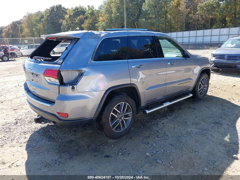 VIN 1C4RJEBG7LC402726 2020 JEEP GRAND CHEROKEE LIMITED 4X2