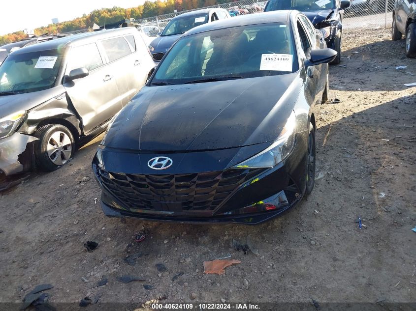 2022 Hyundai Elantra Sel VIN: KMHLS4AGXNU348393 Lot: 40624109