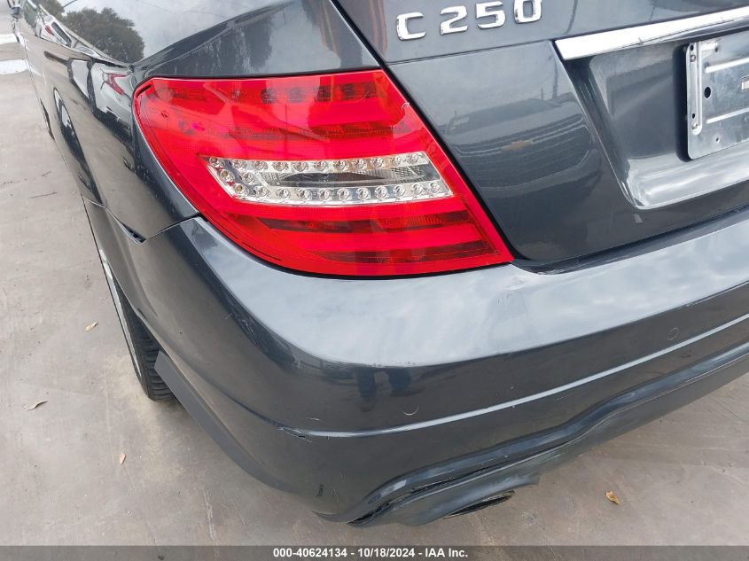 2012 Mercedes-Benz C 250 VIN: WDDGJ4HB1CF804761 Lot: 40624134