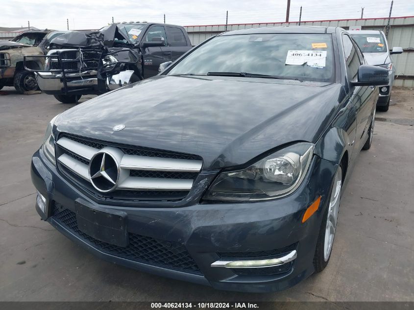 2012 Mercedes-Benz C 250 VIN: WDDGJ4HB1CF804761 Lot: 40624134