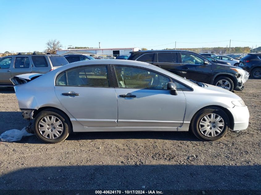 2009 Honda Civic Vp VIN: 2HGFA16319H519924 Lot: 40624170