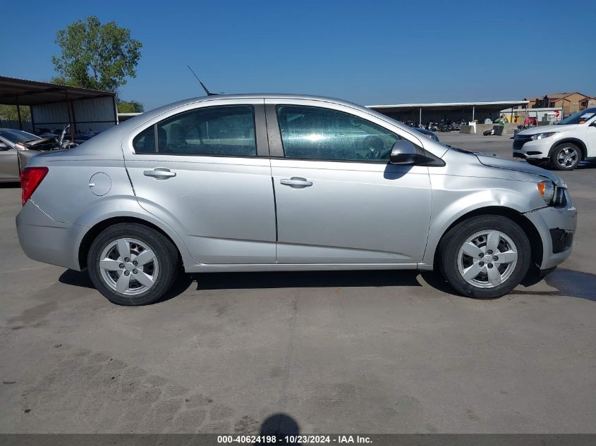 2013 Chevrolet Sonic Ls Auto VIN: 1G1JA5SHXD4213630 Lot: 40624198