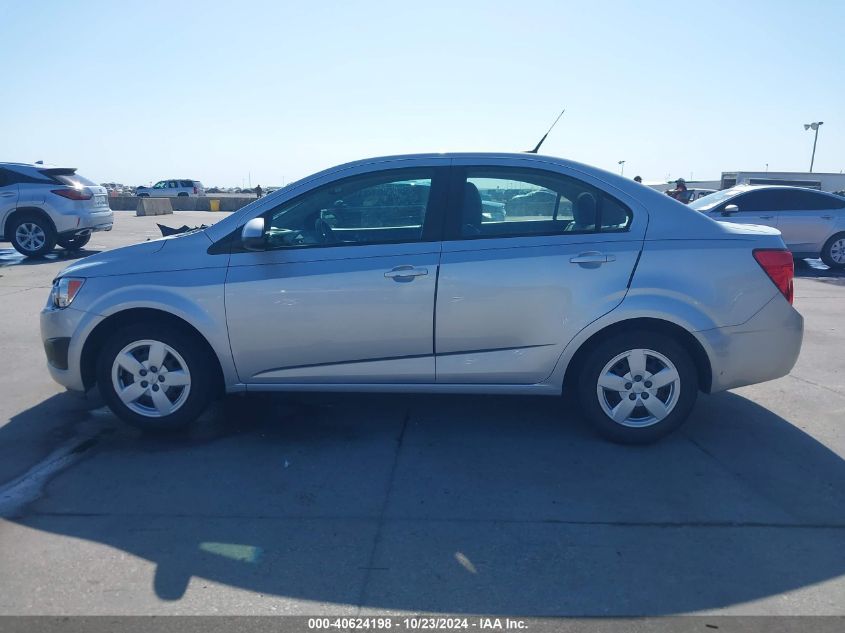 2013 Chevrolet Sonic Ls Auto VIN: 1G1JA5SHXD4213630 Lot: 40624198