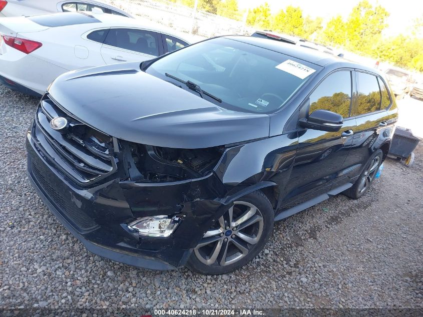 VIN 2FMTK3AP1FBC28600 2015 Ford Edge, Sport no.2