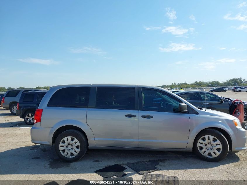 2019 Dodge Grand Caravan Se VIN: 2C4RDGBG9KR766509 Lot: 40624221