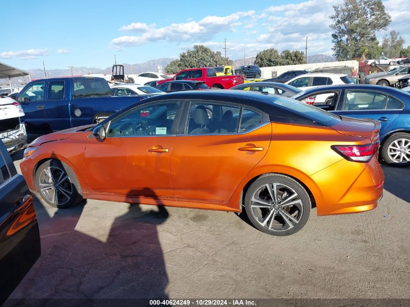 2022 Nissan Sentra Sr Xtronic Cvt VIN: 3N1AB8DVXNY265849 Lot: 40624249