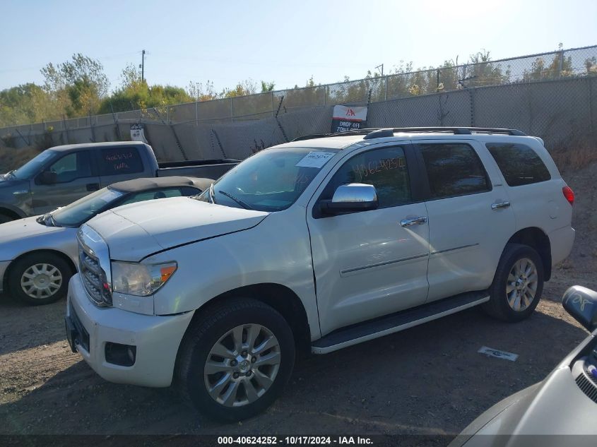 2011 Toyota Sequoia Platinum 5.7L V8 VIN: 5TDDW5G19BS050813 Lot: 40624252