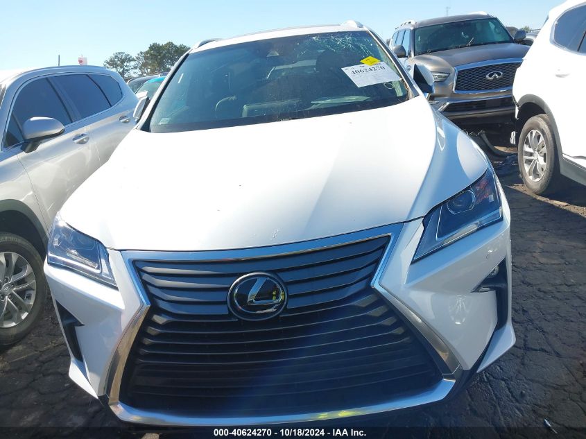 2016 Lexus Rx 350 VIN: 2T2ZZMCA6GC021939 Lot: 40624270