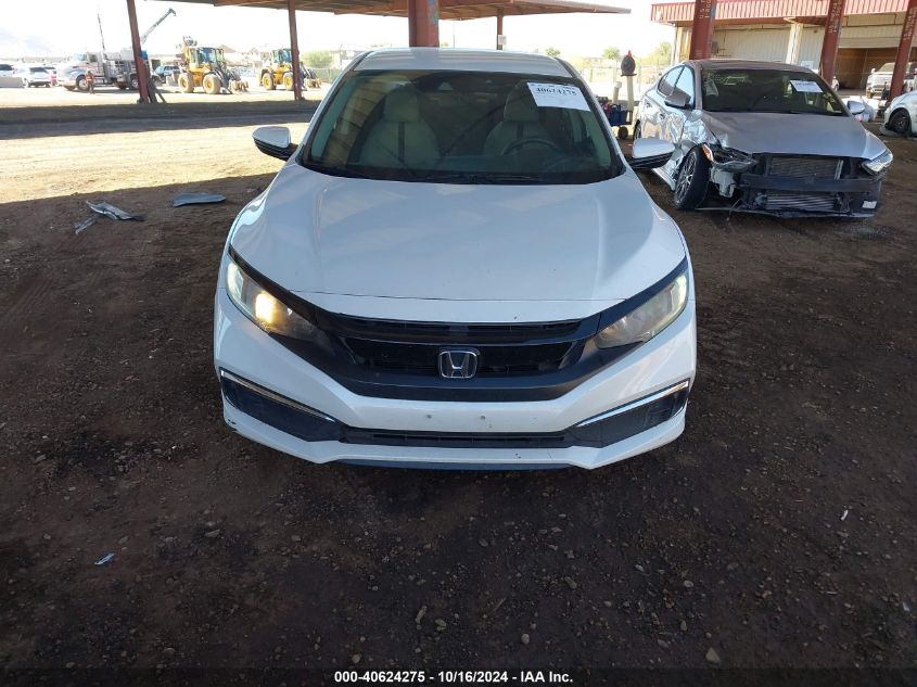 2019 Honda Civic Lx VIN: 19XFC2F63KE211180 Lot: 40624275