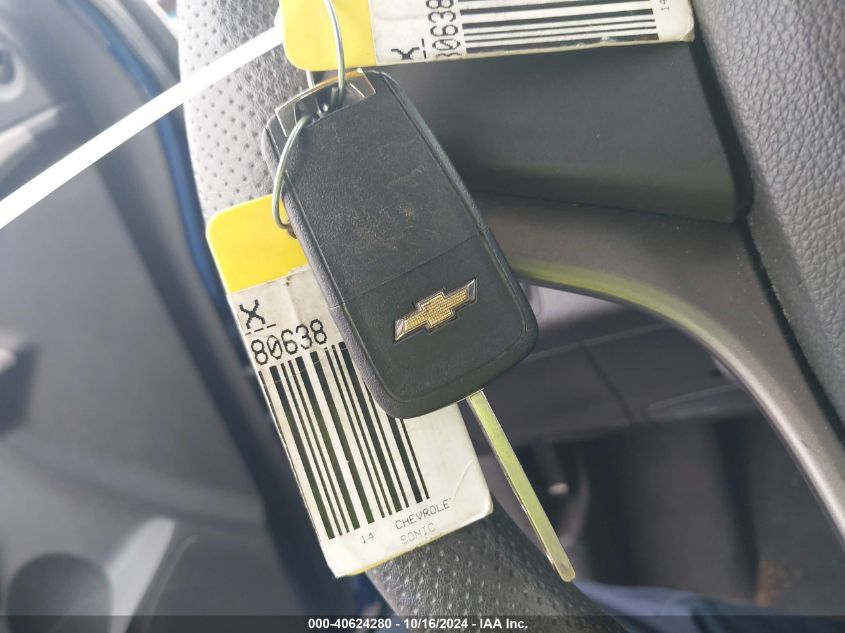 2014 Chevrolet Sonic Ls Auto VIN: 1G1JA6SG4E4180638 Lot: 40624280