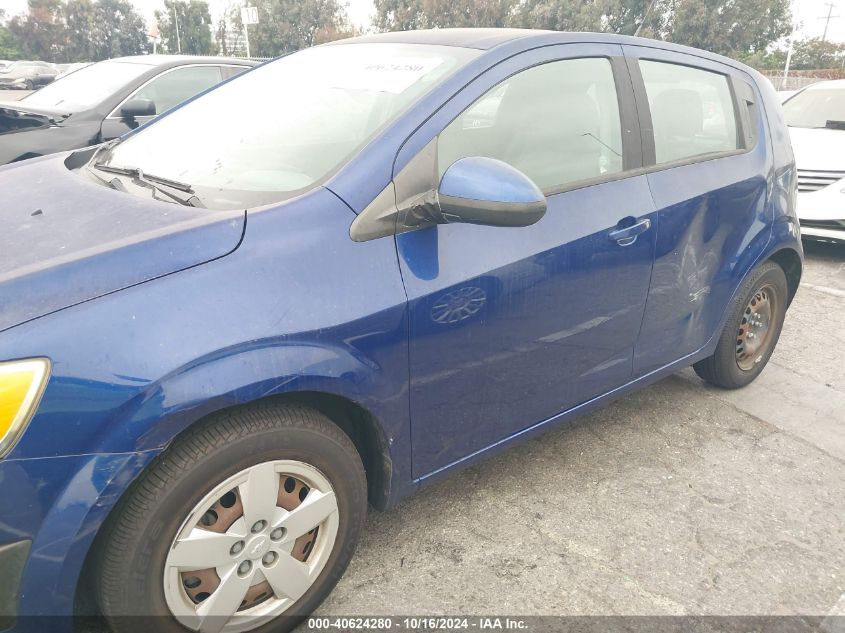 2014 Chevrolet Sonic Ls Auto VIN: 1G1JA6SG4E4180638 Lot: 40624280