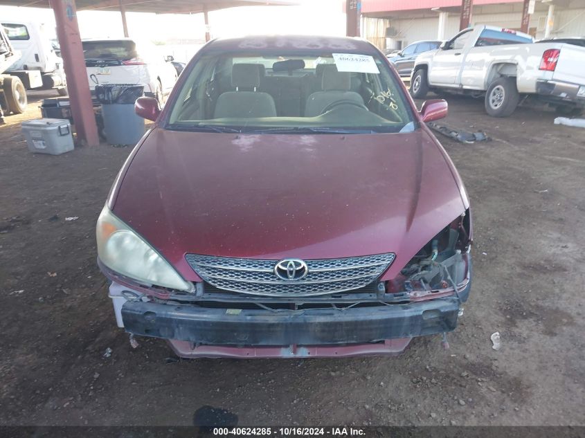 2003 Toyota Camry Le V6 VIN: 4T1BF32K13U060045 Lot: 40624285