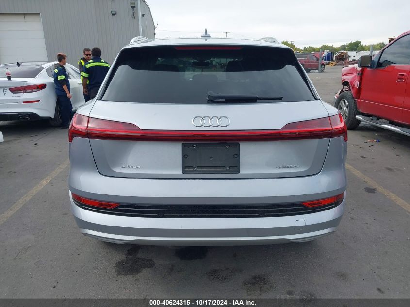 2022 Audi E-Tron Premium Quattro VIN: WA1AAAGE5NB005046 Lot: 40624315