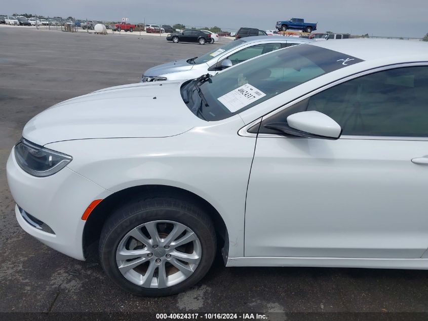 2015 Chrysler 200 Limited VIN: 1C3CCCAB8FN599820 Lot: 40624317