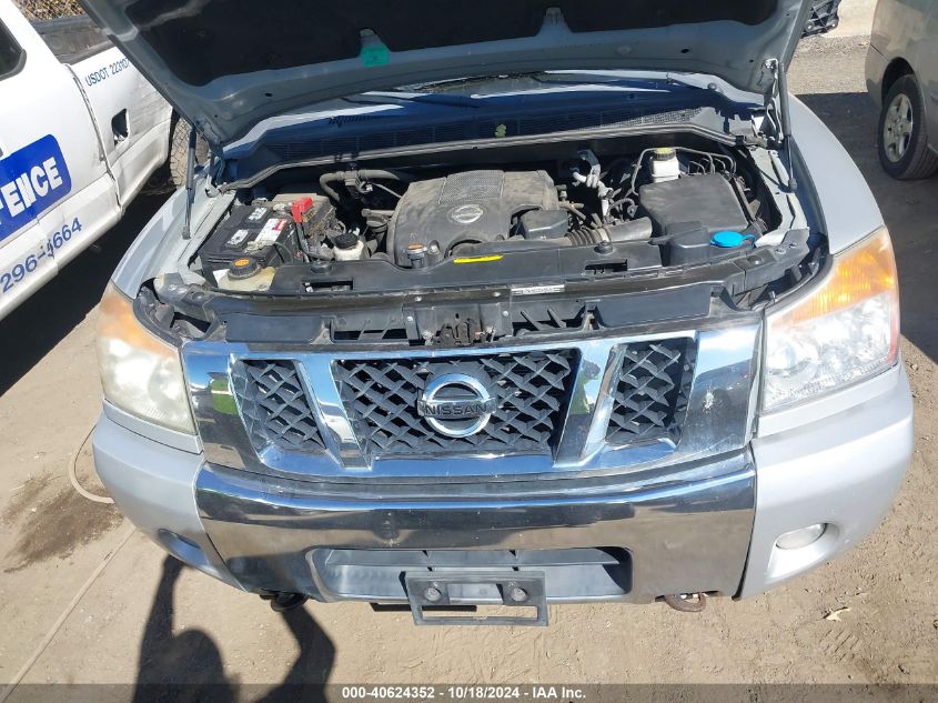 2012 Nissan Titan Sv VIN: 1N6AA0CC8CN313969 Lot: 40624352