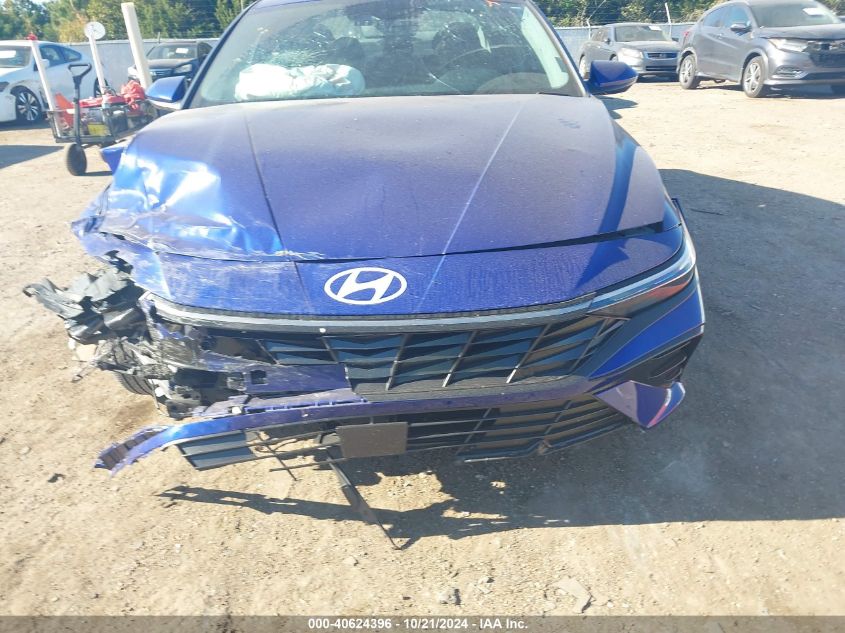 2024 Hyundai Elantra Sel VIN: KMHLS4DG1RU756525 Lot: 40624396