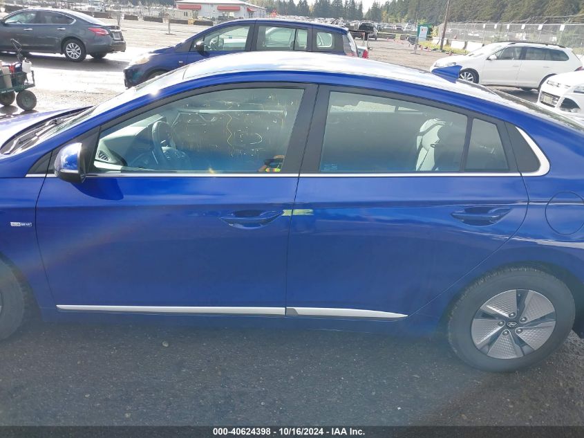 2020 Hyundai Ioniq Hybrid Se VIN: KMHC75LC2LU242809 Lot: 40624398