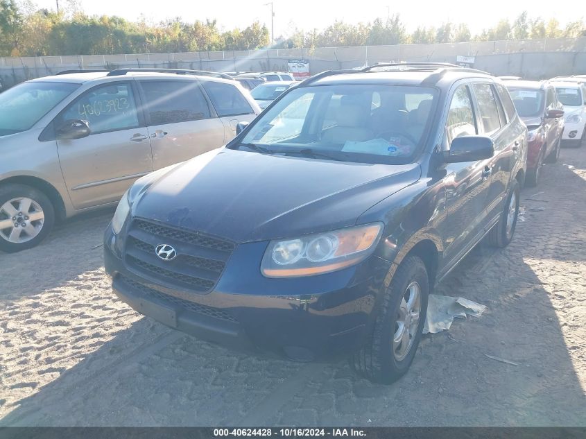 2008 Hyundai Santa Fe Gls VIN: 5NMSG73D08H173072 Lot: 40624428