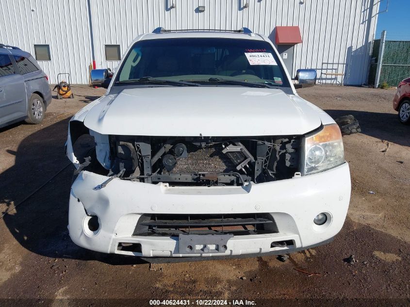 2012 Nissan Armada Platinum VIN: 5N1BA0NE7CN619451 Lot: 40624431