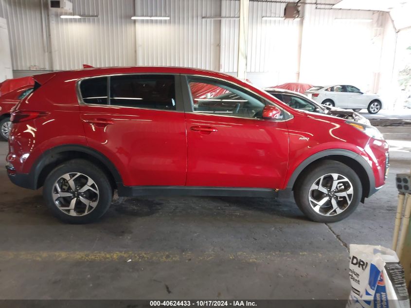 2021 Kia Sportage Lx VIN: KNDPMCAC7M7911341 Lot: 40624433