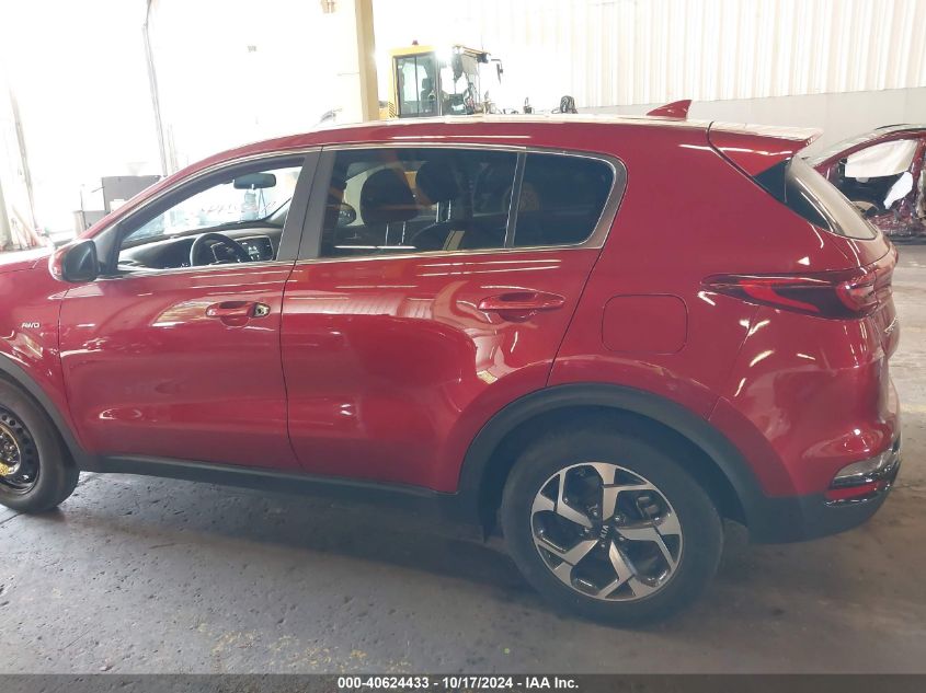 2021 Kia Sportage Lx VIN: KNDPMCAC7M7911341 Lot: 40624433