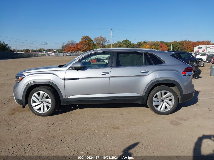 2020 Volkswagen Atlas Cross Sport 3.6L V6 Se W/Technology/3.6L V6 Se W/Technology R-Line VIN: 1V21E2CA1LC210033 Lot: 40624437