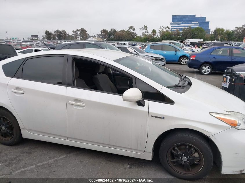 2013 Toyota Prius Two VIN: JTDKN3DU5D5651089 Lot: 40624452