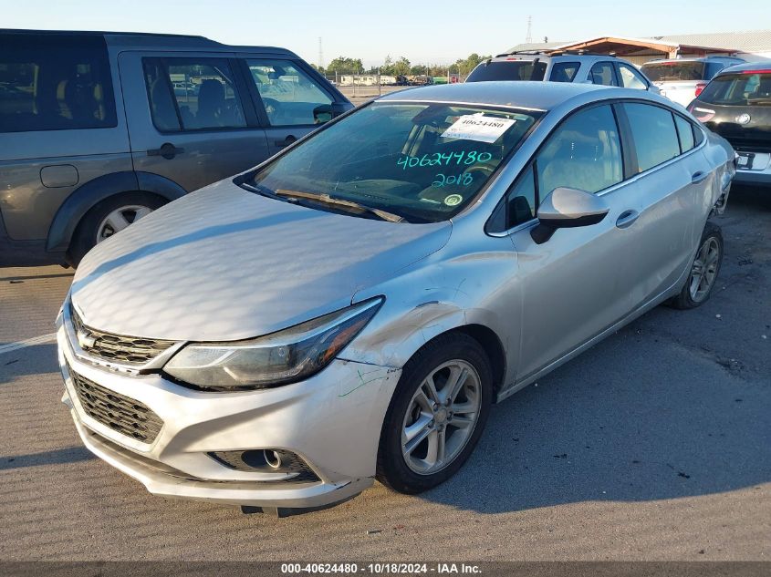 2018 Chevrolet Cruze Lt Auto VIN: 1G1BE5SM8J7238929 Lot: 40624480