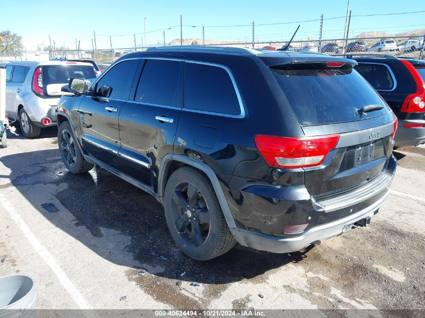 2011 Jeep Grand Cherokee Overland VIN: 1J4RR6GT9BC560241 Lot: 40624494